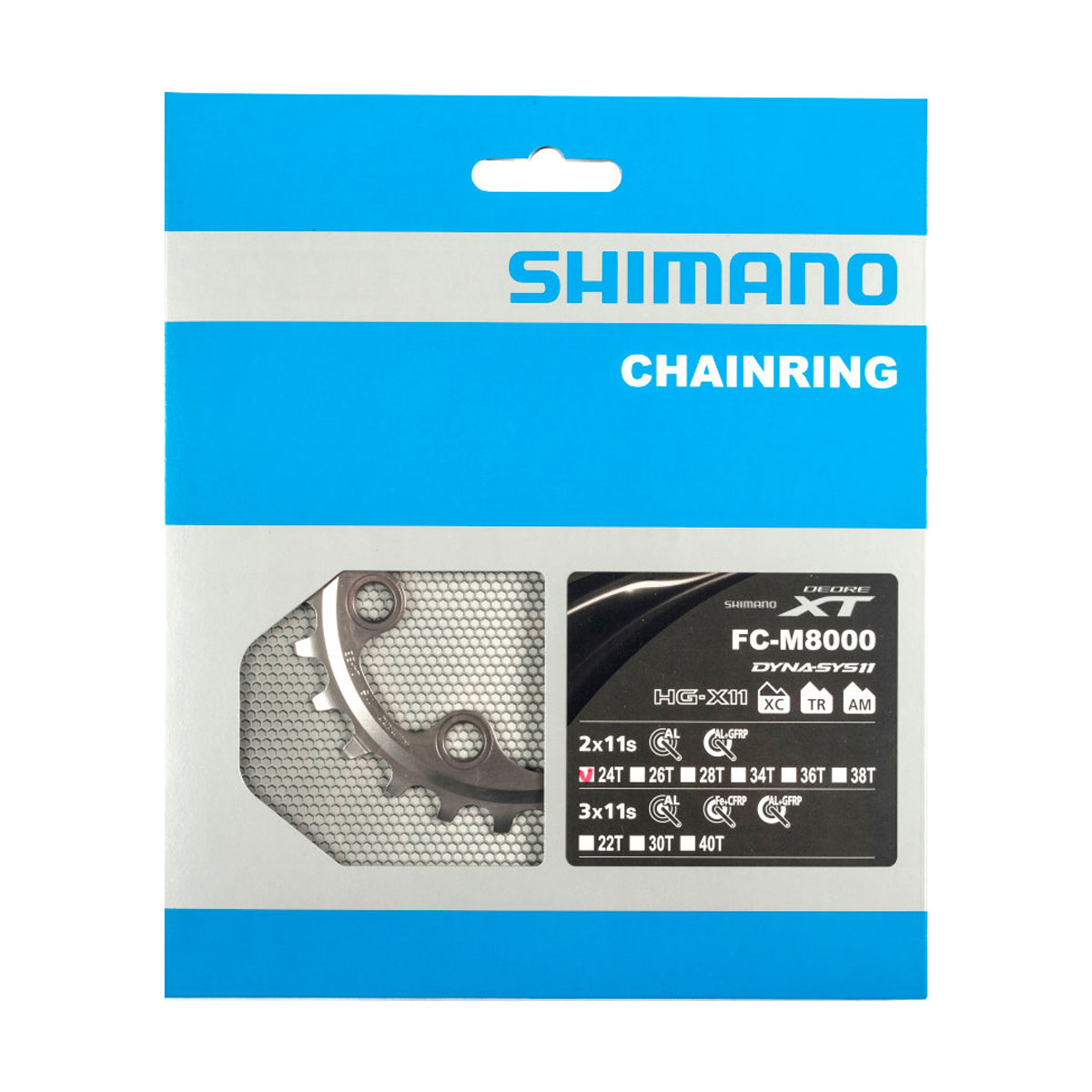SHIMANO Prevodník XT FC-M8000 11 prevodov