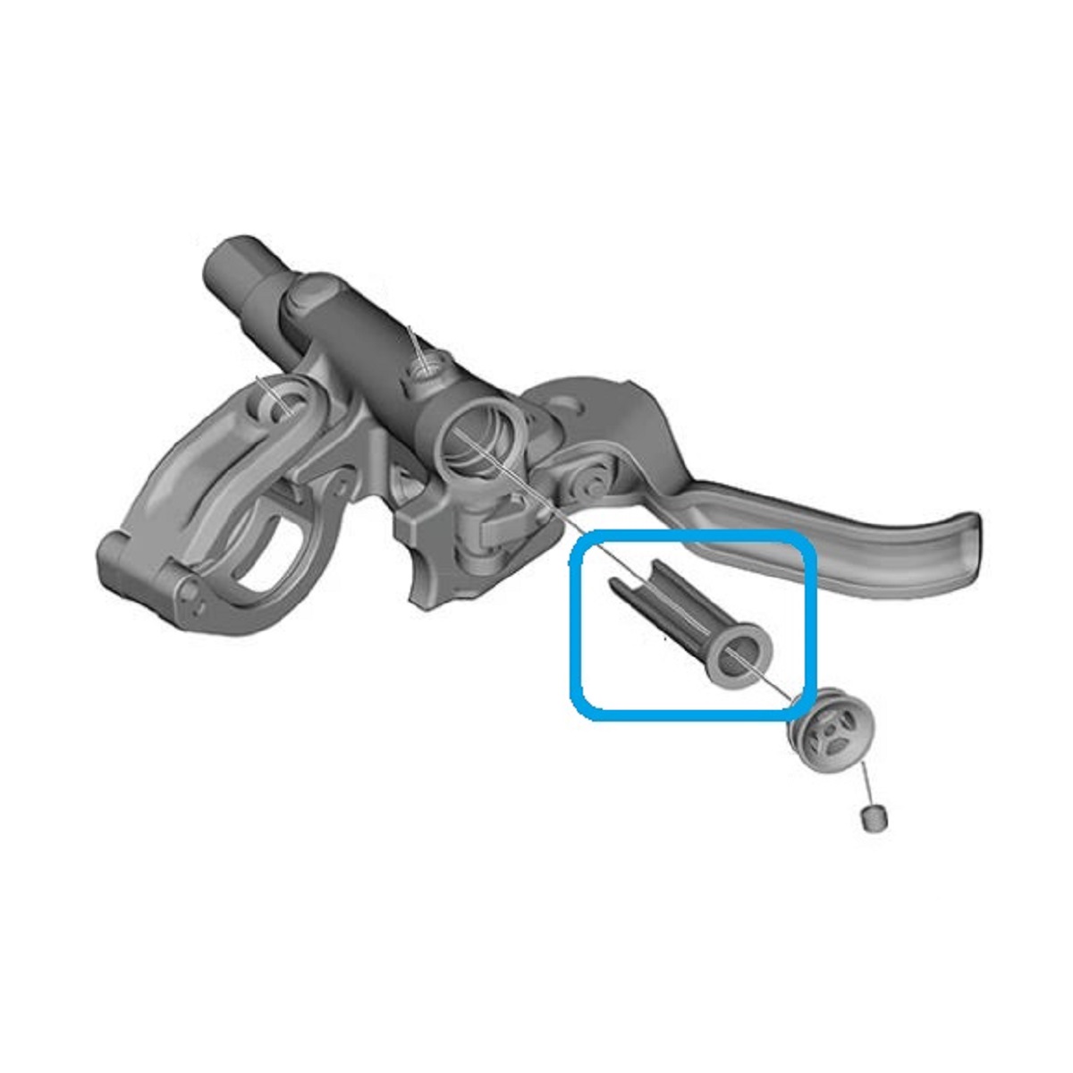 SHIMANO Membrána BL-M6100/BL-M4100