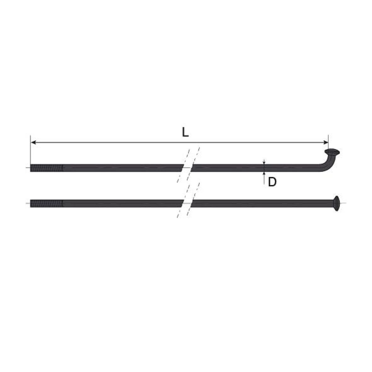 MACH1 Špice Inox Plus 262 mm čierne
